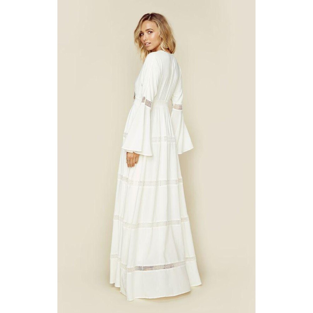 NWT The Jetset Diaries Hammock Maxi Wedding Dress – Size XS - Picture 4 of 12